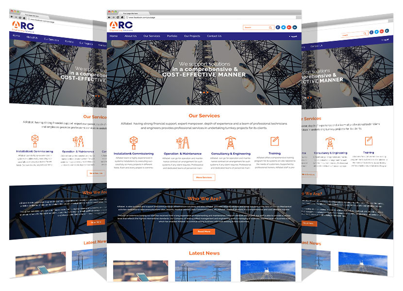 Re-development for Alrabet Website By Yadonia Group